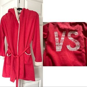 Victoria’s Secret bathrobe size extra small red color